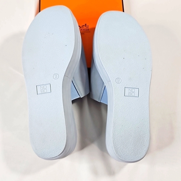NOBO Platform Sandals Light Blue Size 9 - Picture 8 of 8